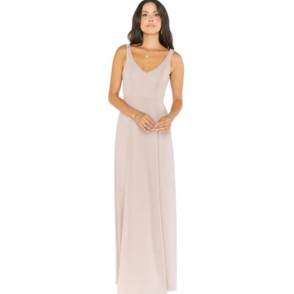 Show Me Your Mumu Jenn Maxi Dress Pink Size Xs